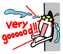 Person in a tunnel (reaction). sticker #14170204