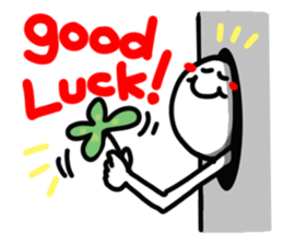 Person in a tunnel (reaction). sticker #14170205