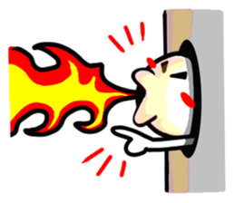 Person in a tunnel (reaction). sticker #14170206