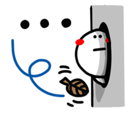 Person in a tunnel (reaction). sticker #14170209