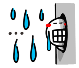 Person in a tunnel (reaction). sticker #14170210