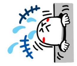 Person in a tunnel (reaction). sticker #14170215