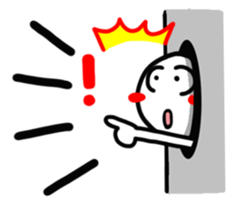 Person in a tunnel (reaction). sticker #14170217