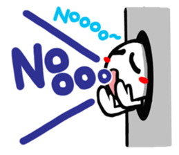 Person in a tunnel (reaction). sticker #14170222