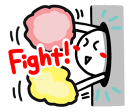 Person in a tunnel (reaction). sticker #14170228