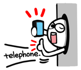 Person in a tunnel (reaction). sticker #14170231