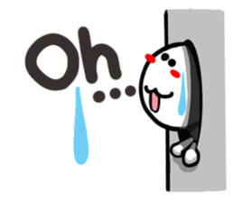 Person in a tunnel (reaction). sticker #14170232