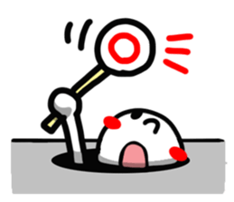 Person in a tunnel (reaction). sticker #14170235