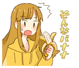 Three cheerful Parker people sticker #14170448