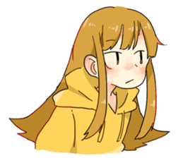 Three cheerful Parker people sticker #14170449