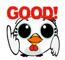 Move lucky bird Trio sticker #14170549