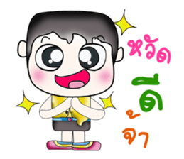 My name is Yoshikava. ^__^ sticker #14170702