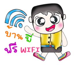 My name is Yoshikava. ^__^ sticker #14170704