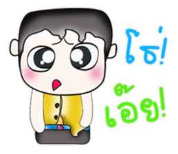 My name is Yoshikava. ^__^ sticker #14170708