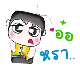 My name is Yoshikava. ^__^ sticker #14170710