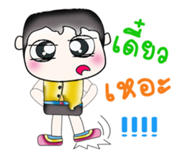 My name is Yoshikava. ^__^ sticker #14170714