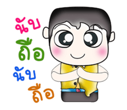 My name is Yoshikava. ^__^ sticker #14170718