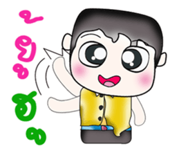 My name is Yoshikava. ^__^ sticker #14170719