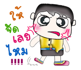 My name is Yoshikava. ^__^ sticker #14170734