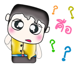 My name is Yoshikava. ^__^ sticker #14170737