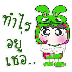 ..Mr. Takashi and rabbit..