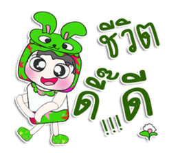 ..Mr. Takashi and rabbit.. sticker #14170803