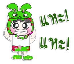 ..Mr. Takashi and rabbit.. sticker #14170804