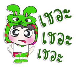 ..Mr. Takashi and rabbit.. sticker #14170810