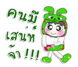 ..Mr. Takashi and rabbit.. sticker #14170811