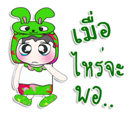 ..Mr. Takashi and rabbit.. sticker #14170815