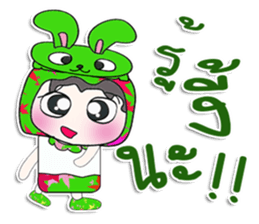 ..Mr. Takashi and rabbit.. sticker #14170819