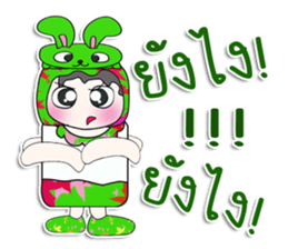 ..Mr. Takashi and rabbit.. sticker #14170827