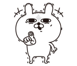 Rabbit laugh(Overseas edition) sticker #14171002