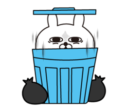 Rabbit laugh(Overseas edition) sticker #14171003