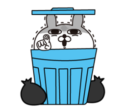 Rabbit laugh(Overseas edition) sticker #14171004