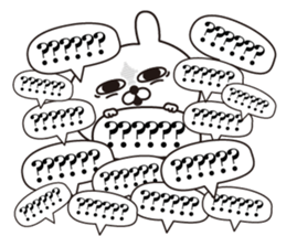 Rabbit laugh(Overseas edition) sticker #14171005