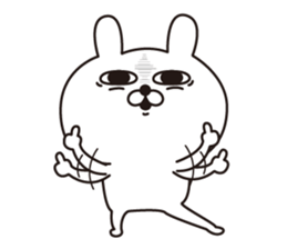 Rabbit laugh(Overseas edition) sticker #14171008