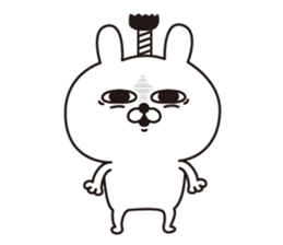 Rabbit laugh(Overseas edition) sticker #14171009