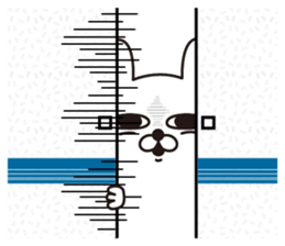 Rabbit laugh(Overseas edition) sticker #14171014