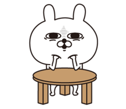 Rabbit laugh(Overseas edition) sticker #14171021