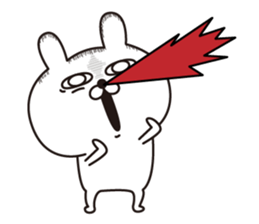 Rabbit laugh(Overseas edition) sticker #14171023