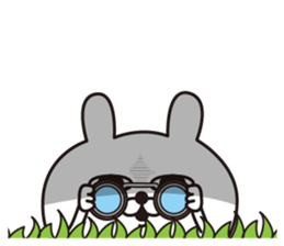 Rabbit laugh(Overseas edition) sticker #14171028