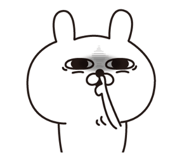 Rabbit laugh(Overseas edition) sticker #14171030