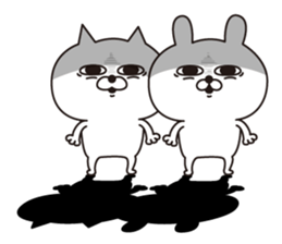 Rabbit laugh(Overseas edition) sticker #14171034