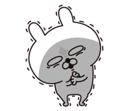 Rabbit laugh(Overseas edition) sticker #14171036