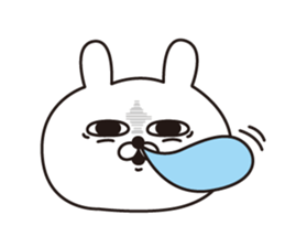 Rabbit laugh(Overseas edition) sticker #14171037