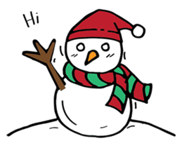 Merry Christmas with Snowy and Friends sticker #14171534
