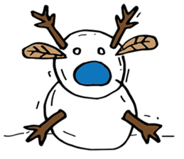 Merry Christmas with Snowy and Friends sticker #14171535