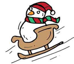 Merry Christmas with Snowy and Friends sticker #14171542