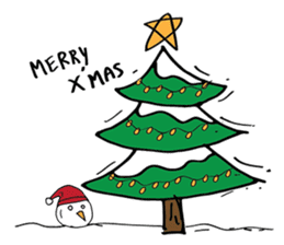 Merry Christmas with Snowy and Friends sticker #14171551